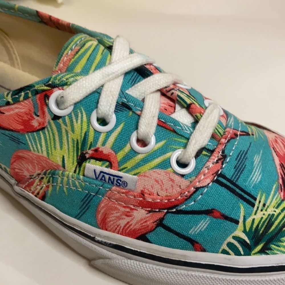 Rare Van Doren Tropical Flamingo Authentic Vans - Gem